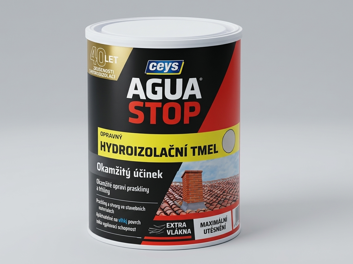Tmel hydroizolační Ceys AGUA STOP šedý 1 kg