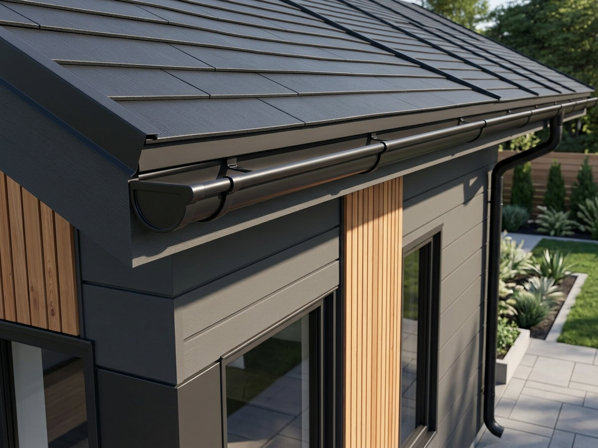 Žlab Robust 250/6m RAL 9005 černá