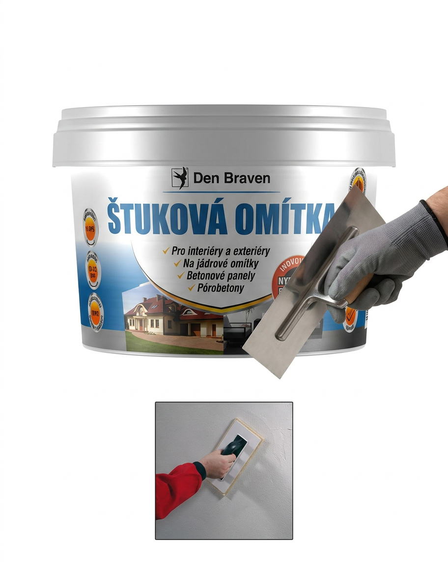 Štuková omítka Den Braven 8 kg