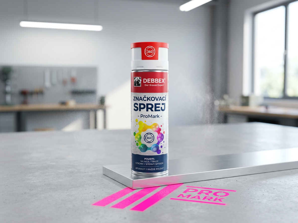 Značkovací sprej PRO MARK růžová 500ml