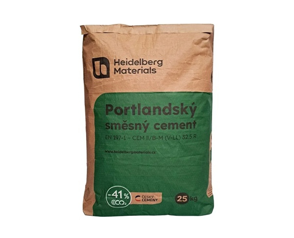Portlandský cement CEM II 32,5 R 25 kg