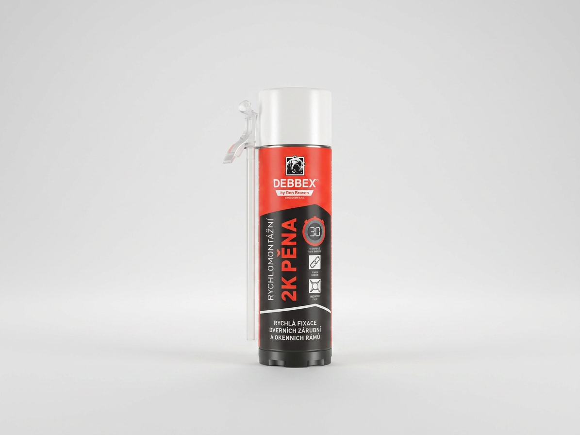 Rychlomontážní 2K pěna Den Braven 400 ml