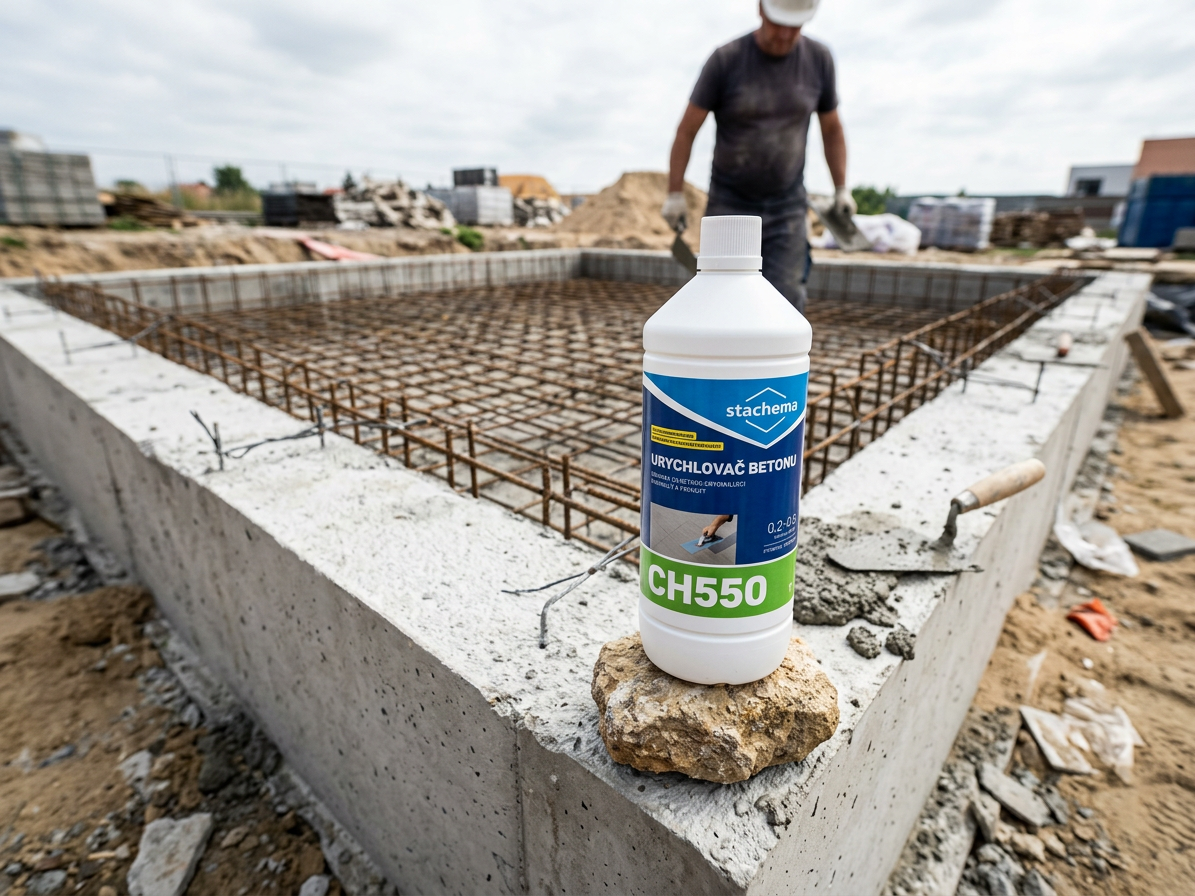 Urychlovač betonu Stachema CH550 - 1 l