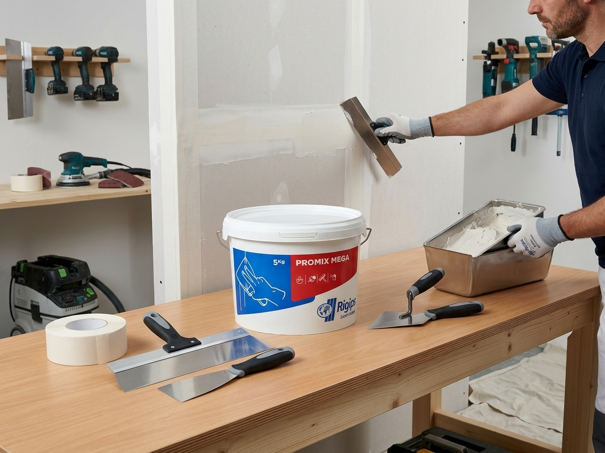 Tmel spárovací a finální Rigips ProMix Mega 5 kg