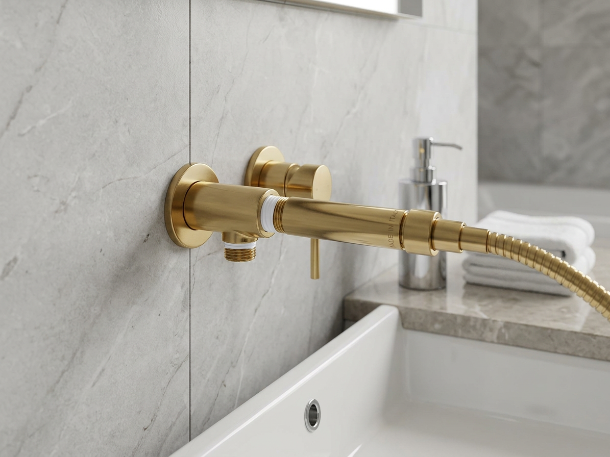 Prodloužení mosazné lesklé 3/4"×40 mm MF