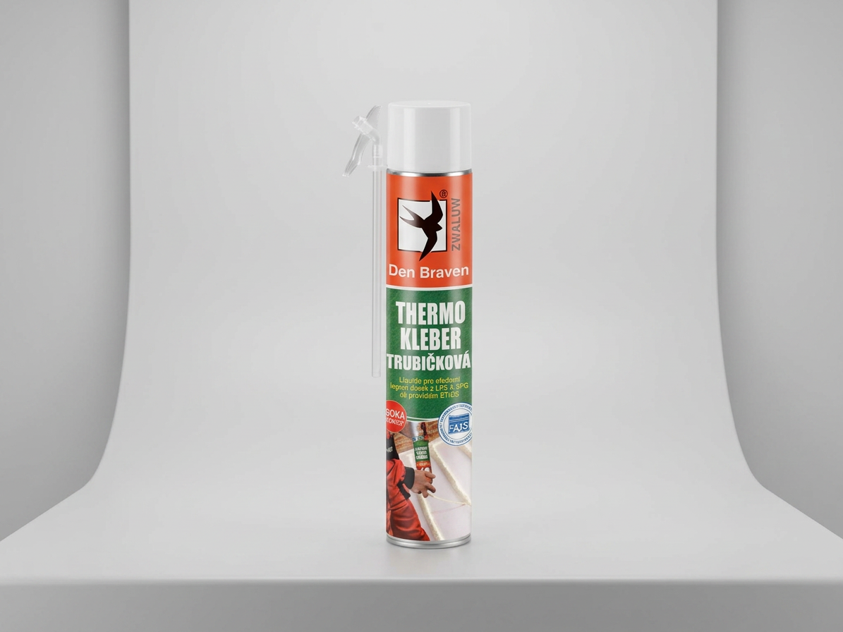 PU lepidlo na polystyren Thermo Kleber Den Braven 750 ml
