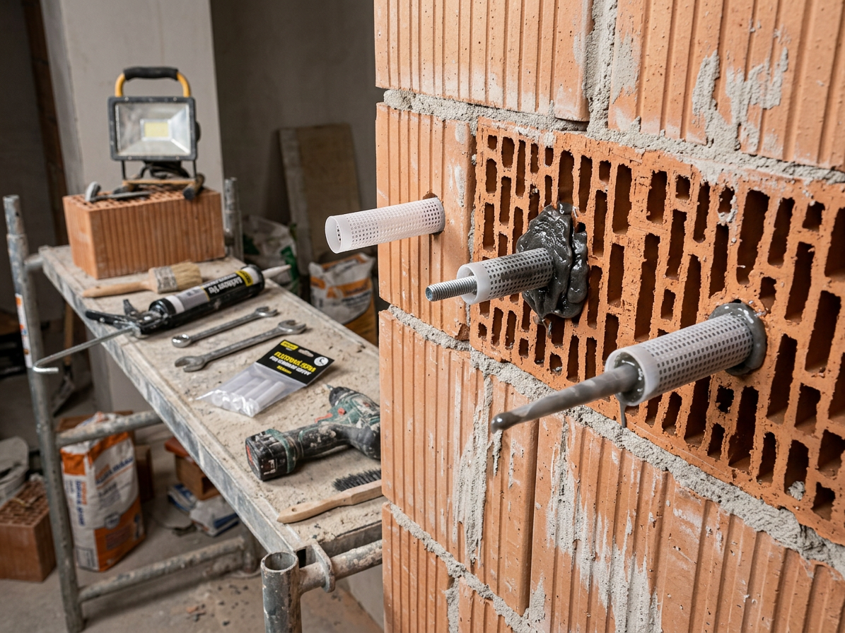 Plastová sítka pro kotvení do dutých materiálů 15 × 85 mm 5 ks
