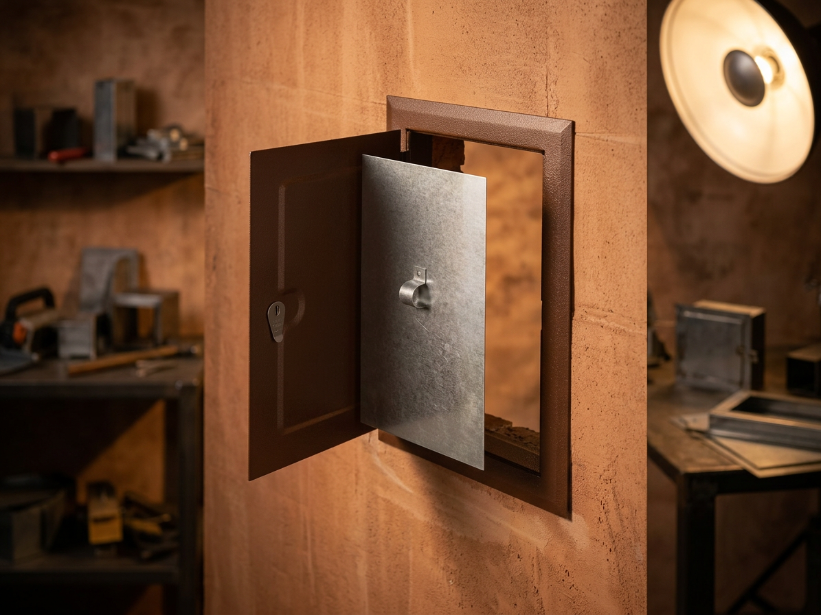 Komínová dvířka 150x250mm antická měď