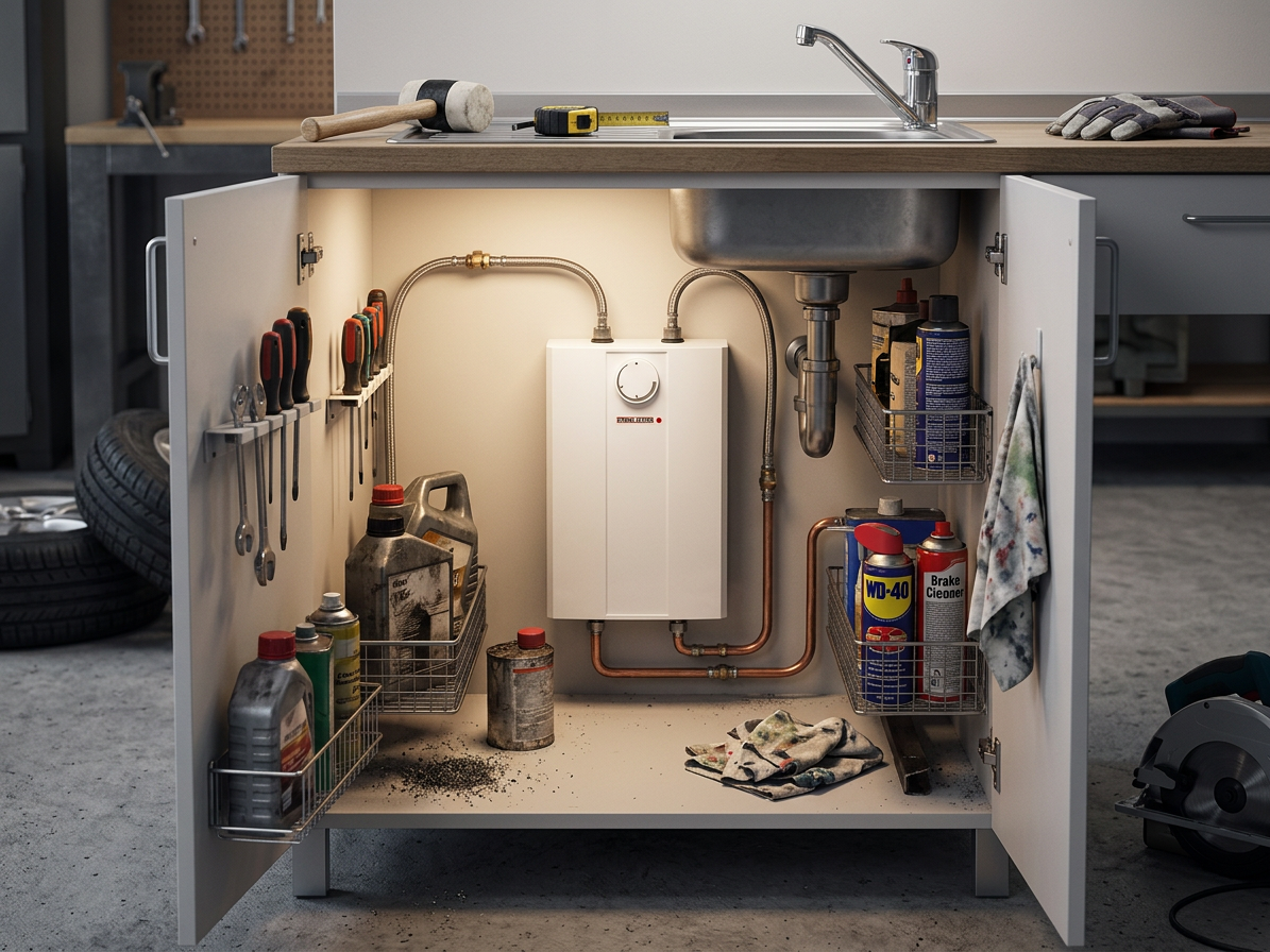 Elektrický ohřívač vody Stiebel Eltron ESH 5 U-N Trend s pákovou baterií