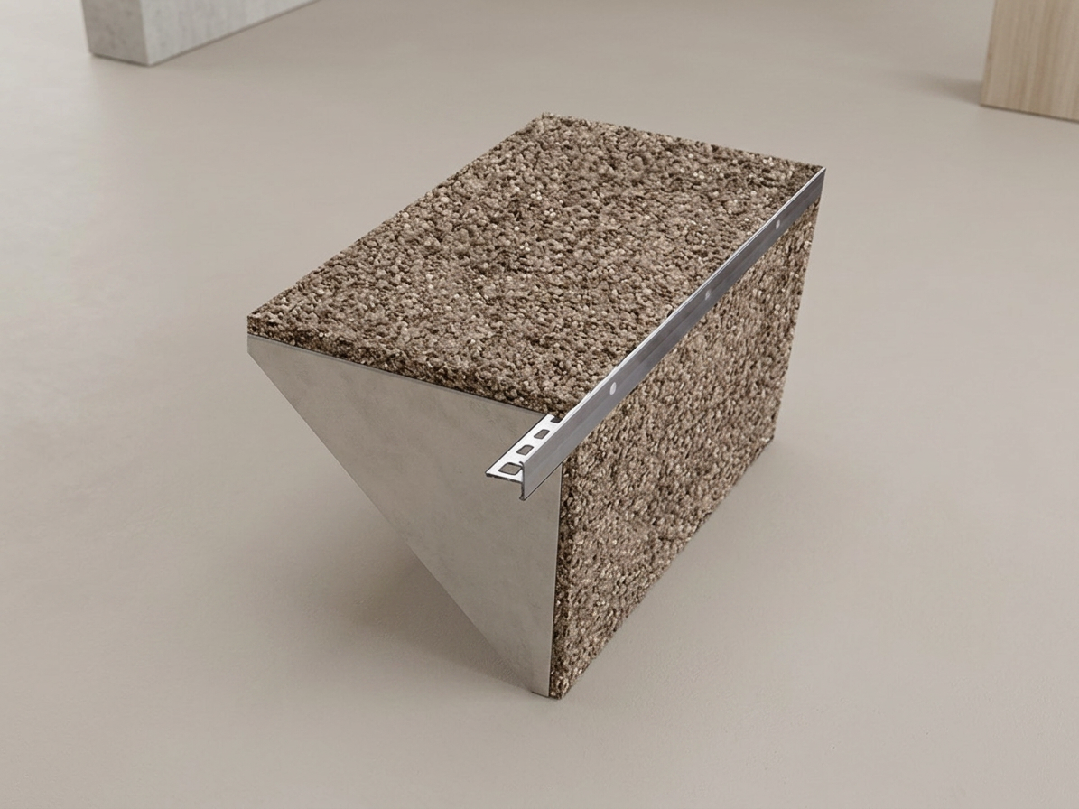 Ukončovací profil T 2,5 m x 12 mm hliníkový