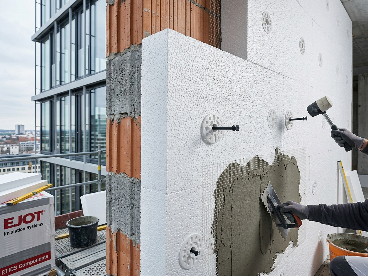 Hmoždinka talířová XPN s plastovým trnem 10 × 260 mm (100 ks/bal.)