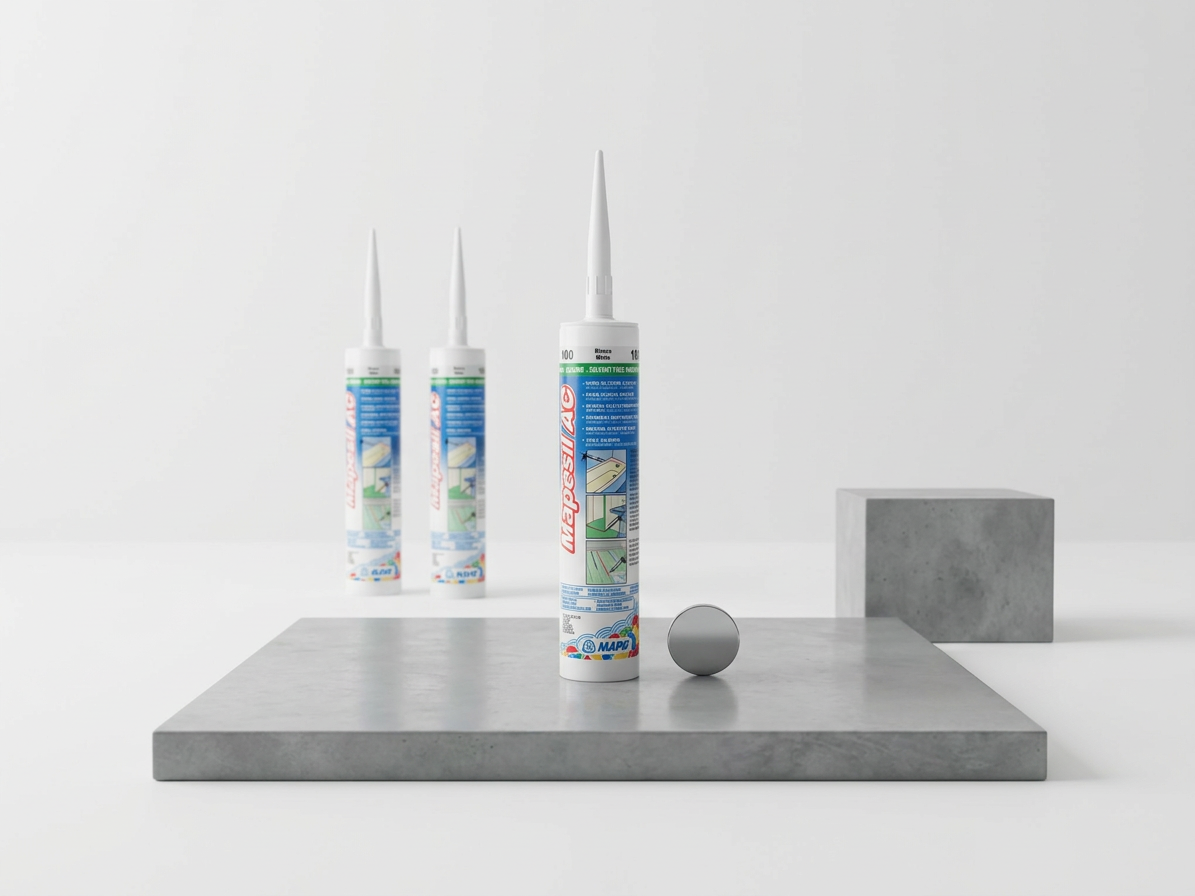 Tmel silikonový Mapei Mapesil AC 112 šedá střední 310 ml