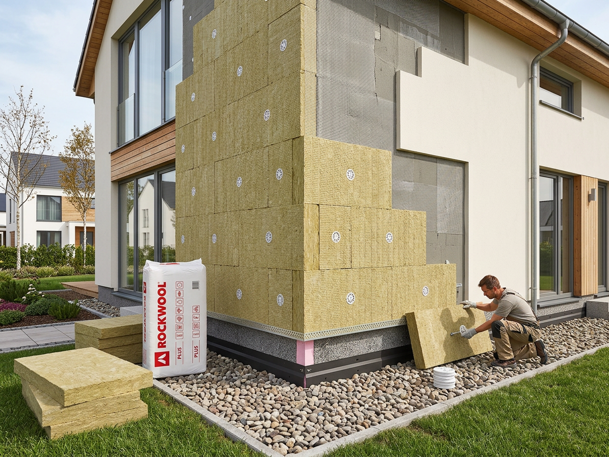 Tepelná izolace Rockwool Frontrock Plus 180 mm (1,2 m²/bal.)