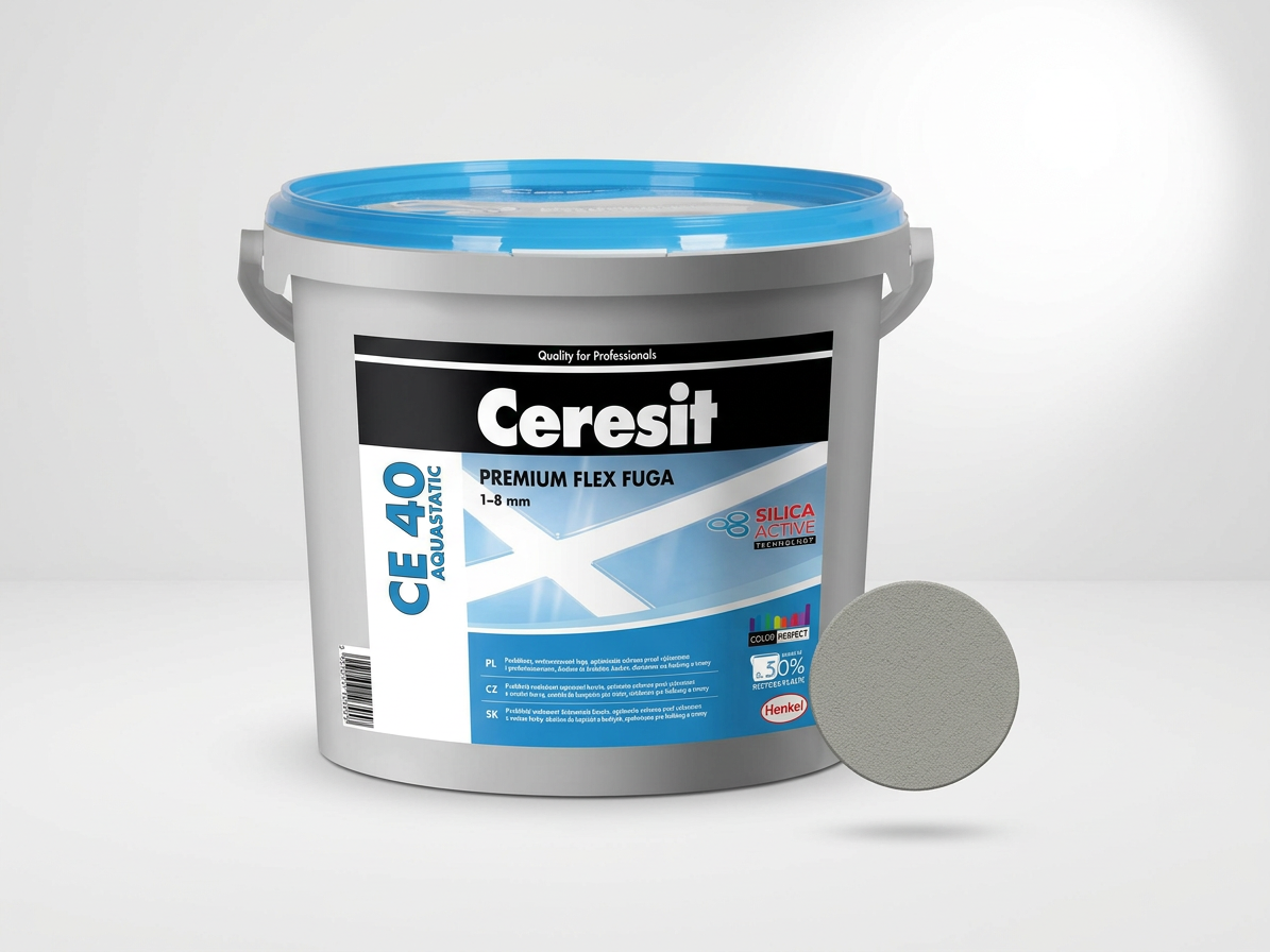 Hmota spárovací Ceresit CE 40 Aquastatic antracite 2 kg