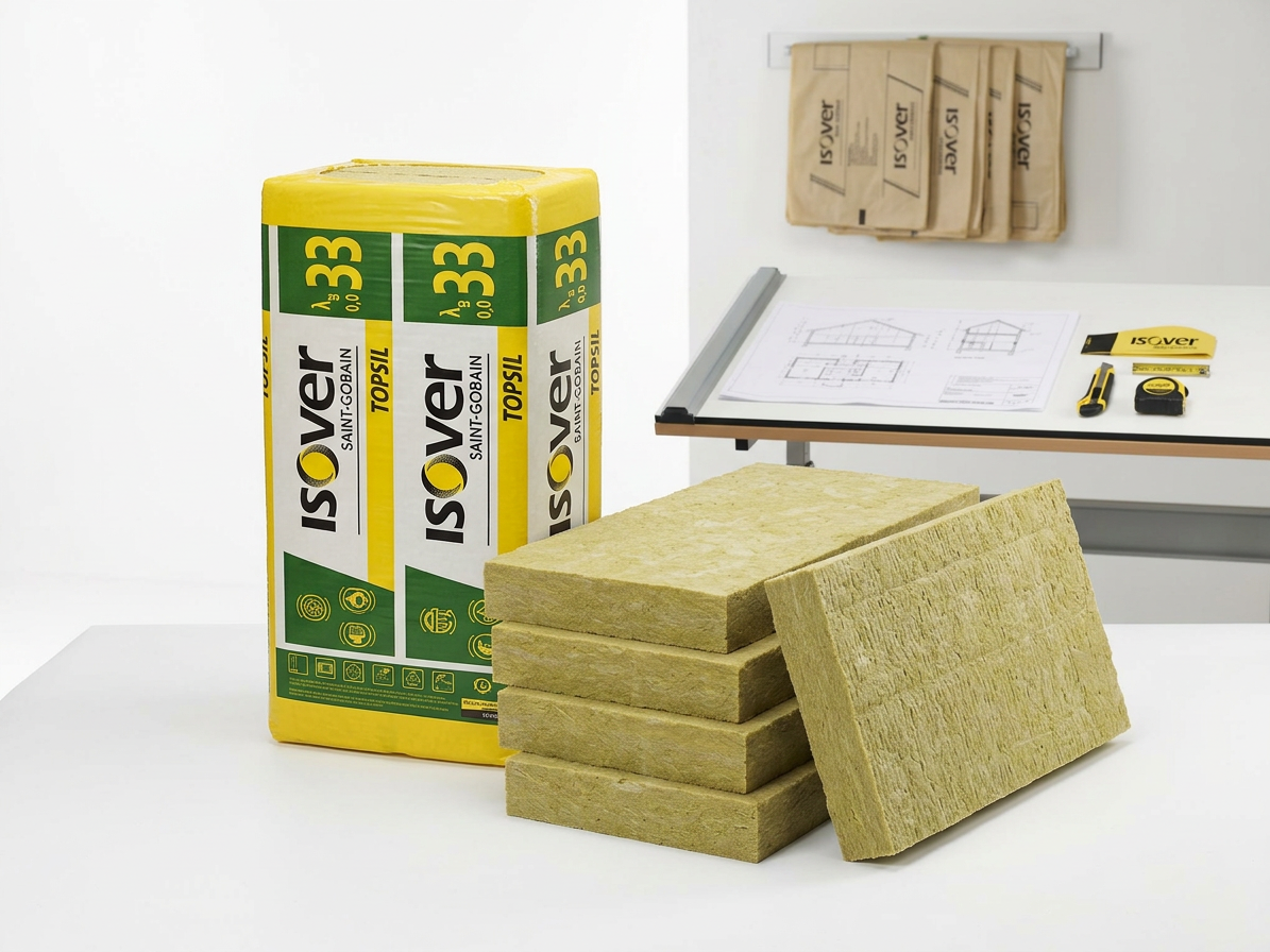 Tepelná izolace ISOVER TOPSIL 80 mm - 4,32 m2/bal.