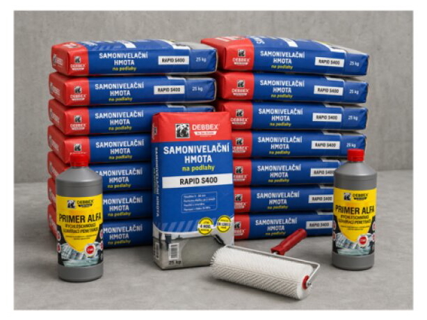 Samonivelační sada RAPID S400 pro nivelaci podlah cca 35 m²