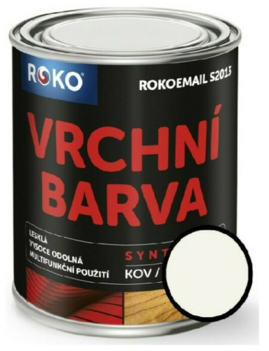 Email vrchní Rokoemail S2013 bílá 3 l