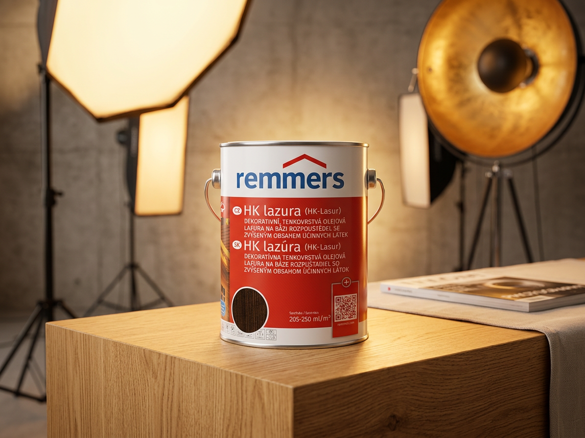 Lazura tenkovrstvá Remmers HK lazura palisander 2,5 l