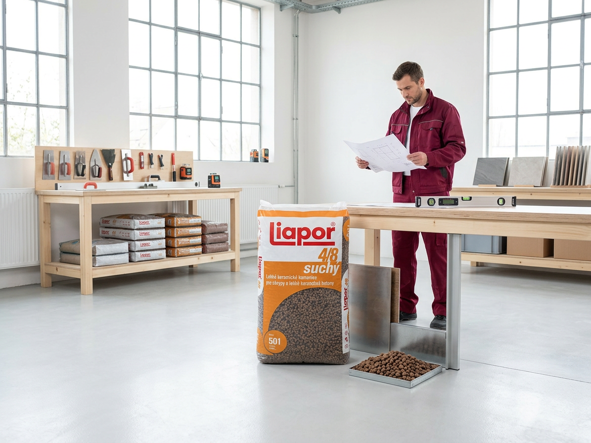 Kamenivo keramické Liapor 4–8 mm/50l