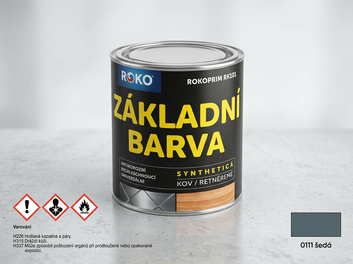 Barva základová Rokoprim šedá 0,75 l