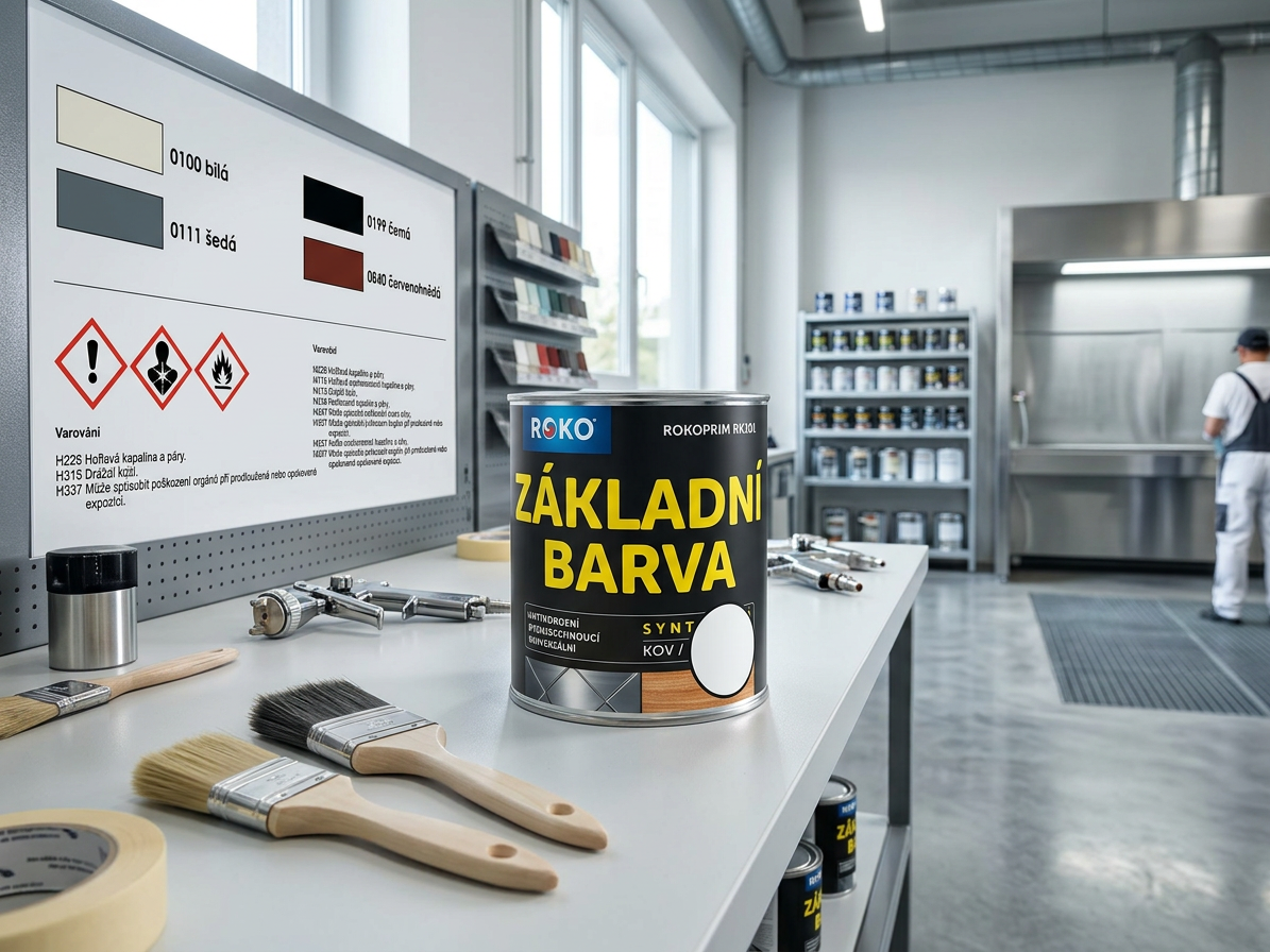 Barva základová Rokoprim bílá 0,75 l