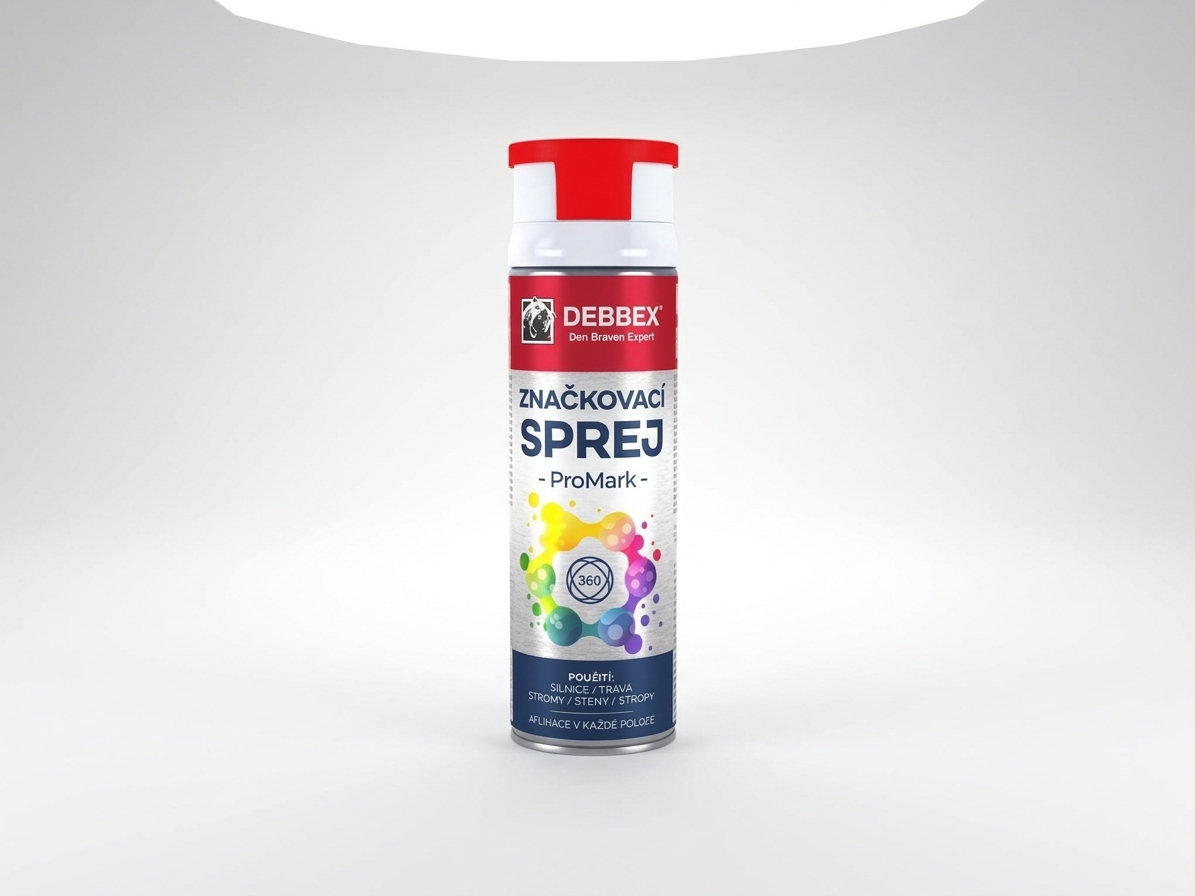 Značkovací sprej PRO MARK červená 500ml