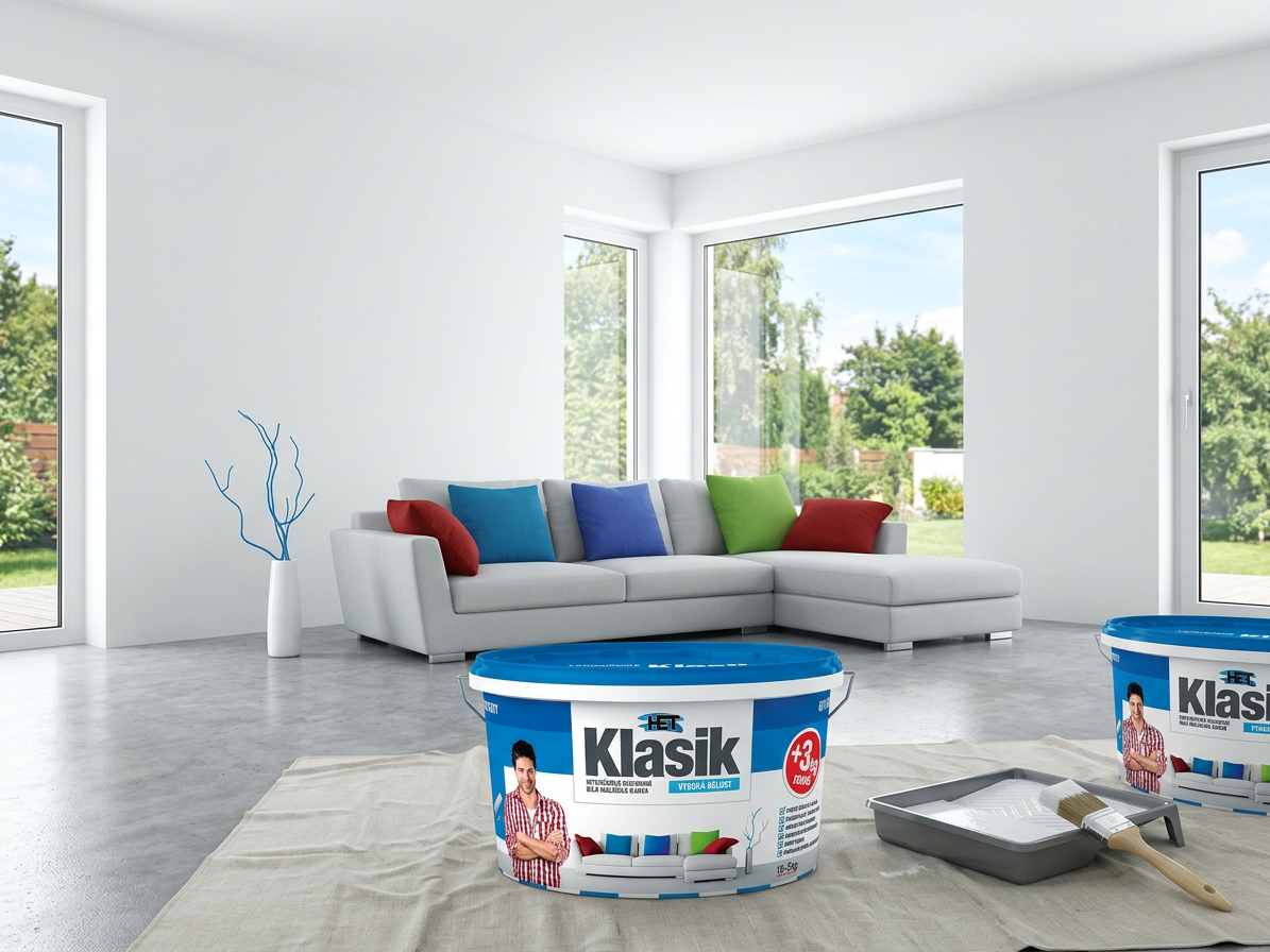 Barva Het Klasik bílá 15+3kg