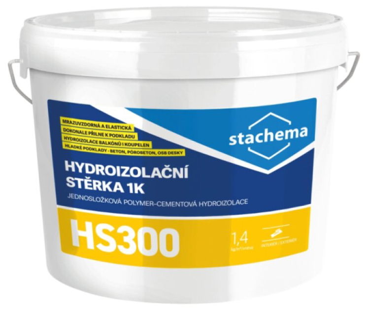 Stěrka hydroizolační 1K Stachema HS300 10 kg