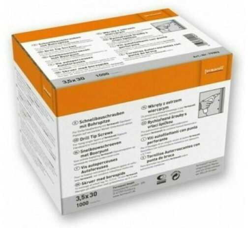 Šrouby rychlořezné fermacell 3,9×30 mm (1000 ks/bal.)