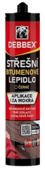 Lepidlo střešní bitumenové Den Braven 310 ml
