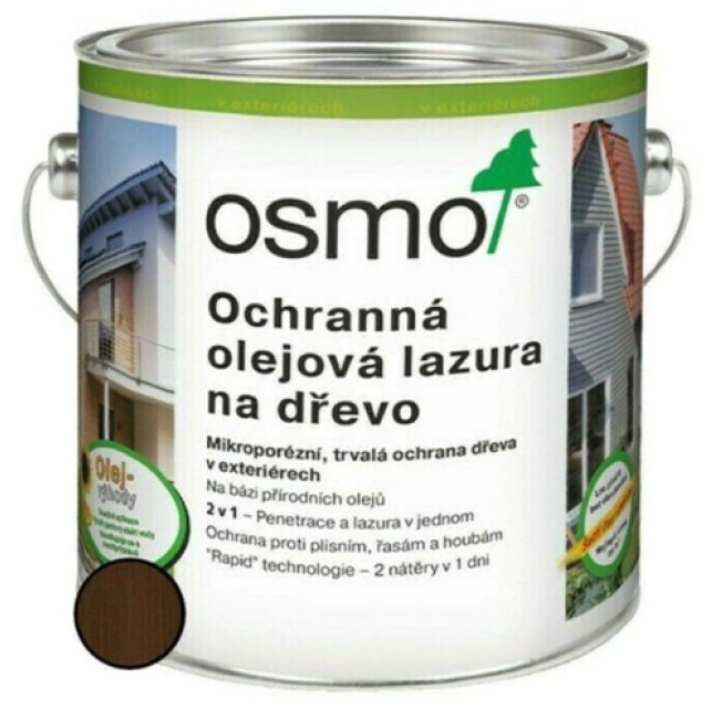 Lazura olejová ochranná Osmo 727 palisandr 0,75 l