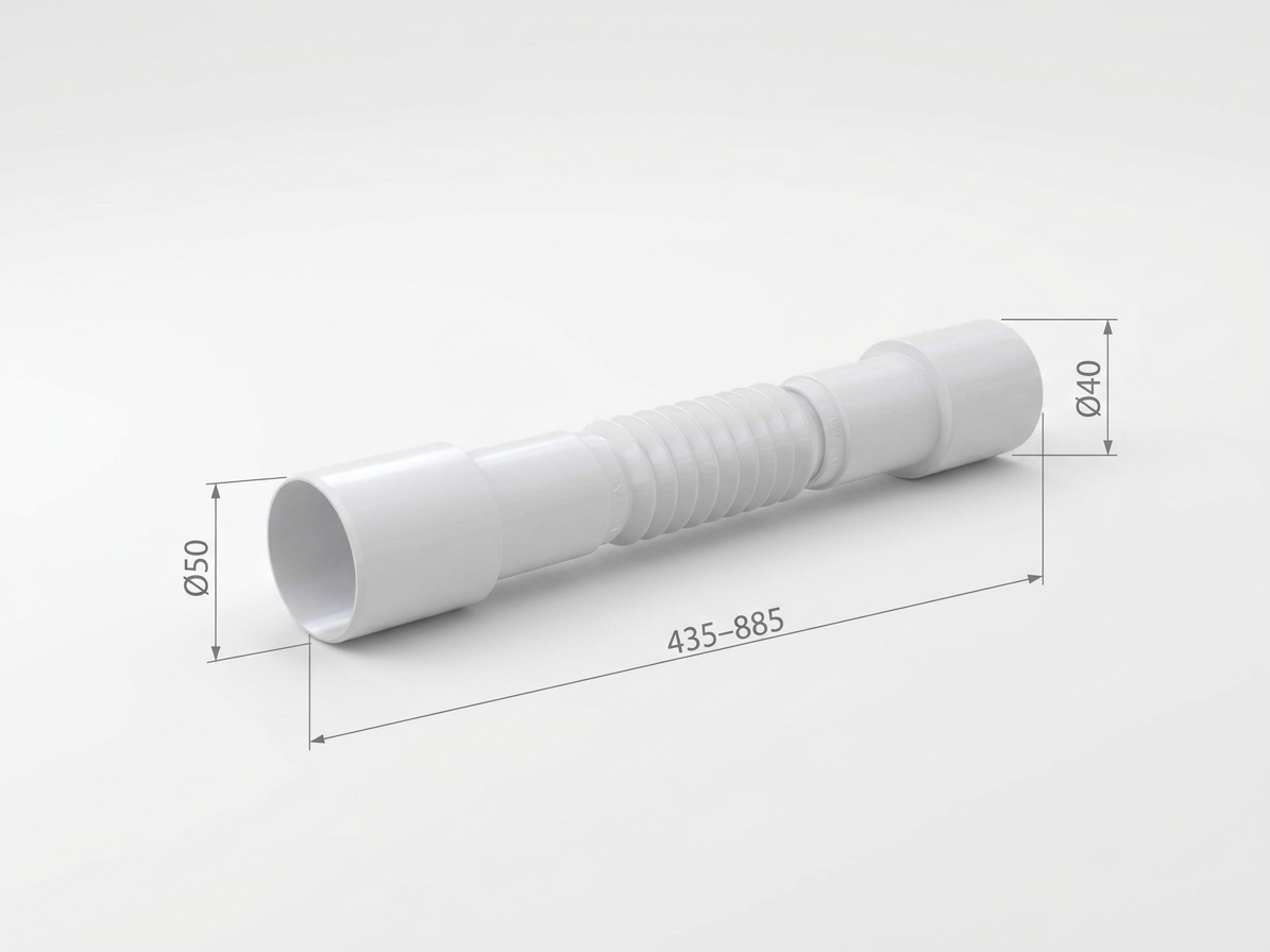Připojení flexi Alcadrain A720 Premium 50/40×50/40 mm