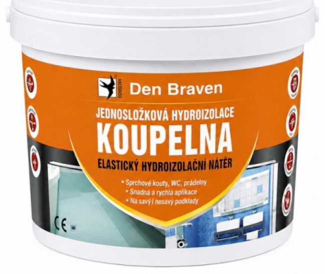 Hydroizolace 1K INTERIÉR Den Braven 2,5 kg