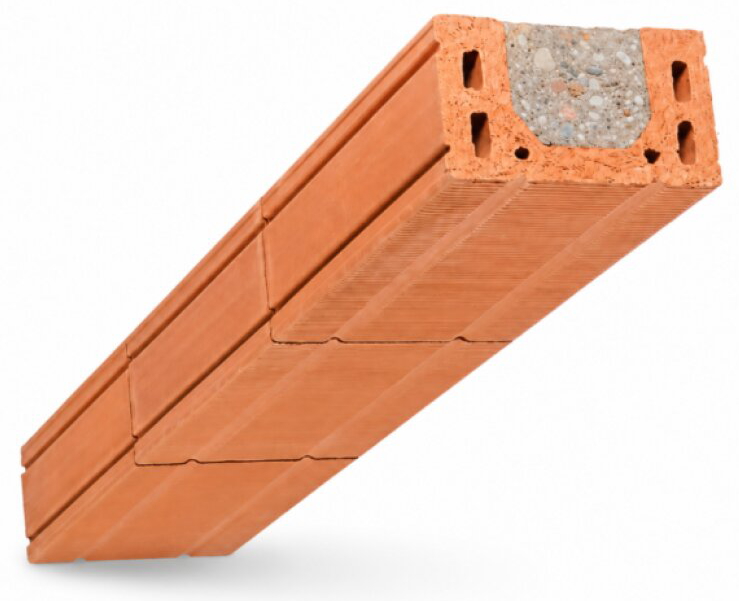 Překlad plochý Porotherm KP 11,5/125