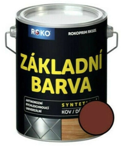 Barva základová Rokoprim červenohnědá 3,2 l