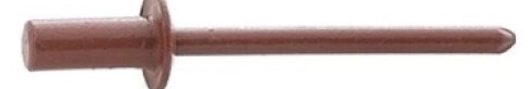 Nýt těsnicí GUNNEX Al/St 4×9,5 mm RAL 8004- 50 ks