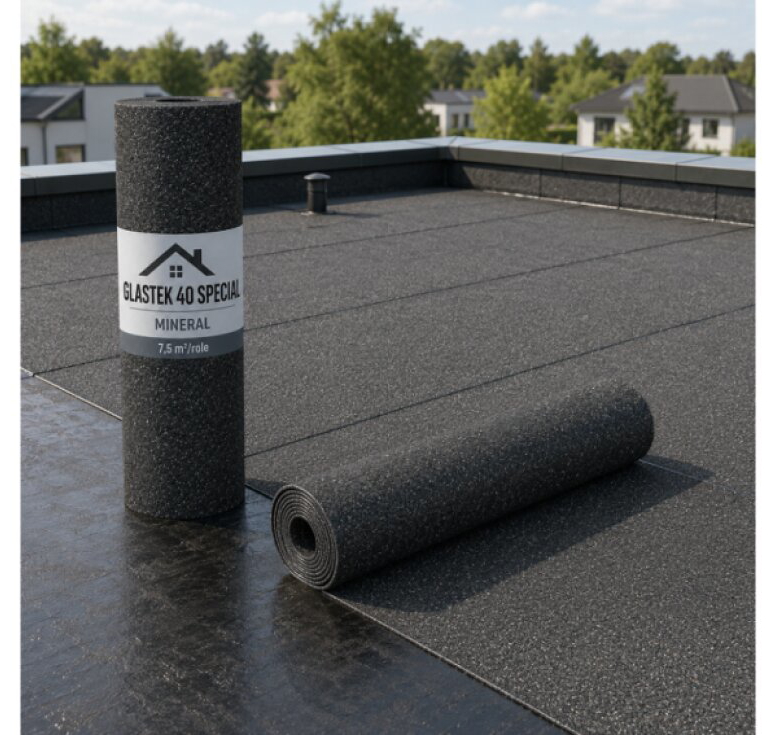 Asfaltový pás Glastek 40 special mineral 7,5 m²/role