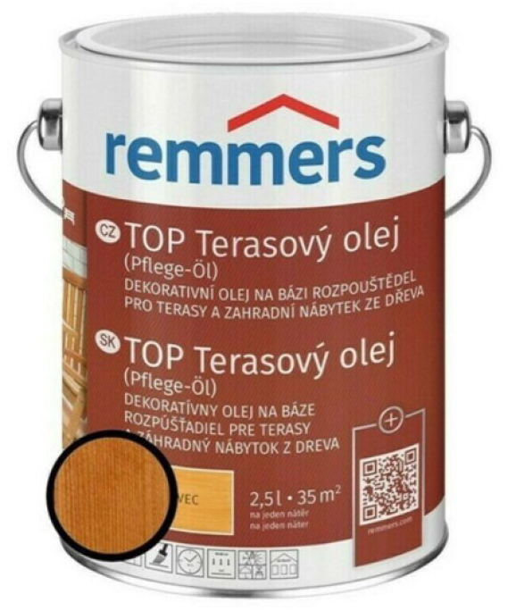 Olej terasový Remmers TOP douglaska 0,75 l
