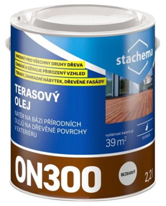 Olej terasový Stachema borovice 2,2 l