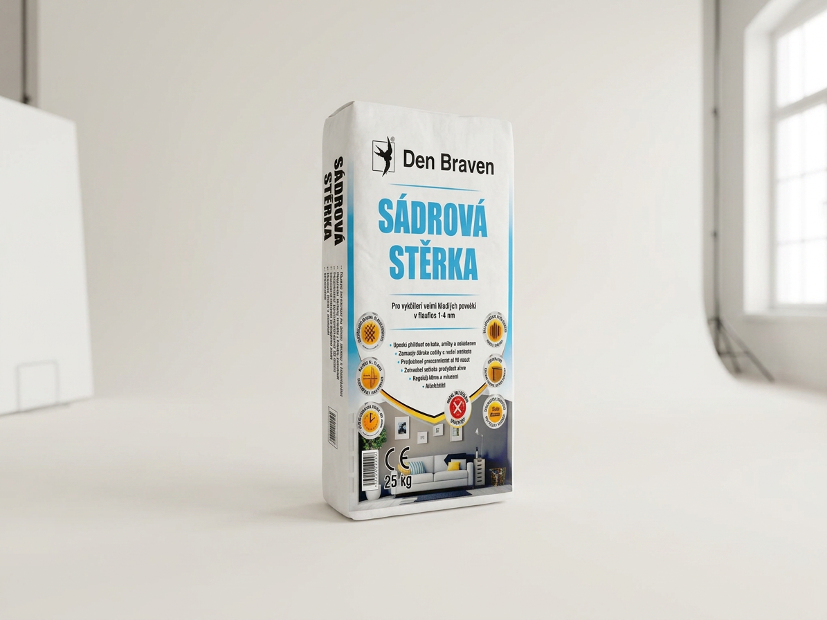 Sádrová stěrka Den Braven 25 kg