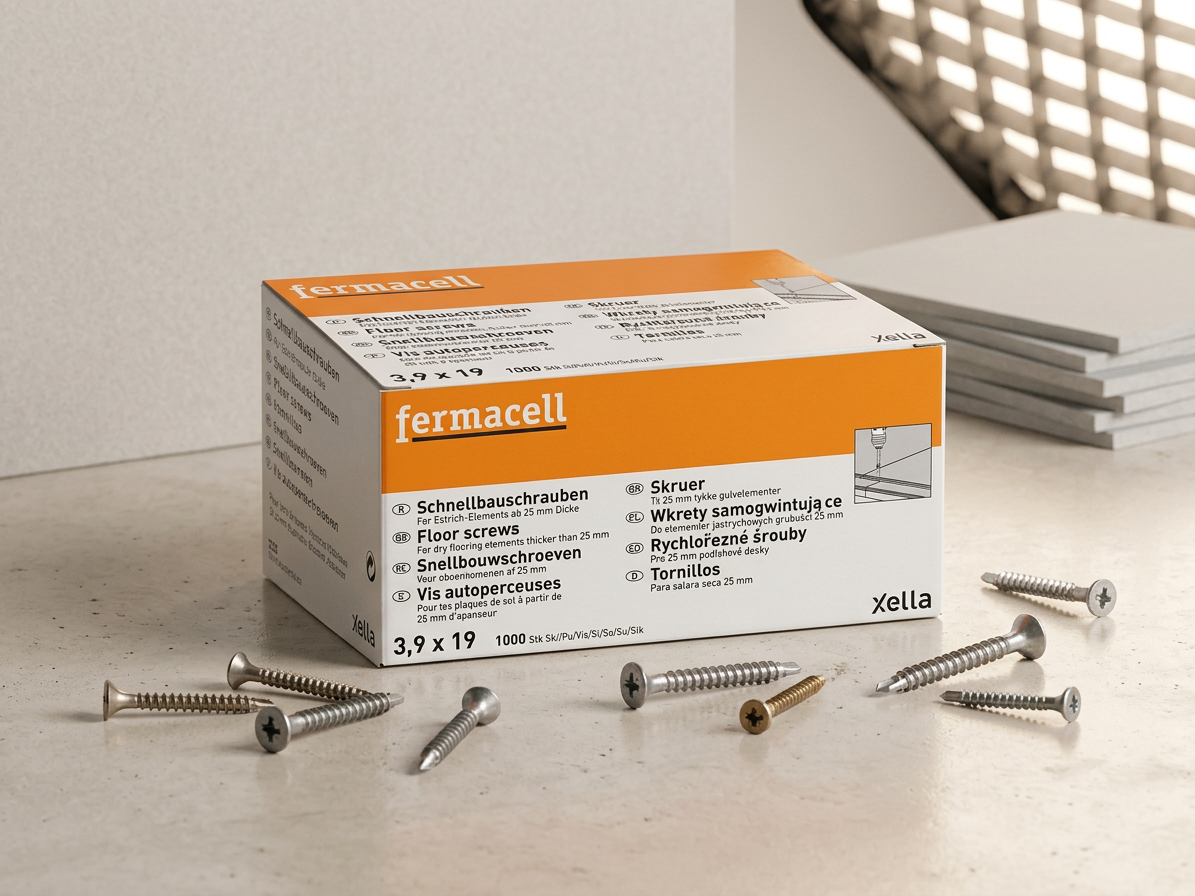 Šrouby rychlořezné fermacell 3,9×19 mm (1000 ks/bal.)