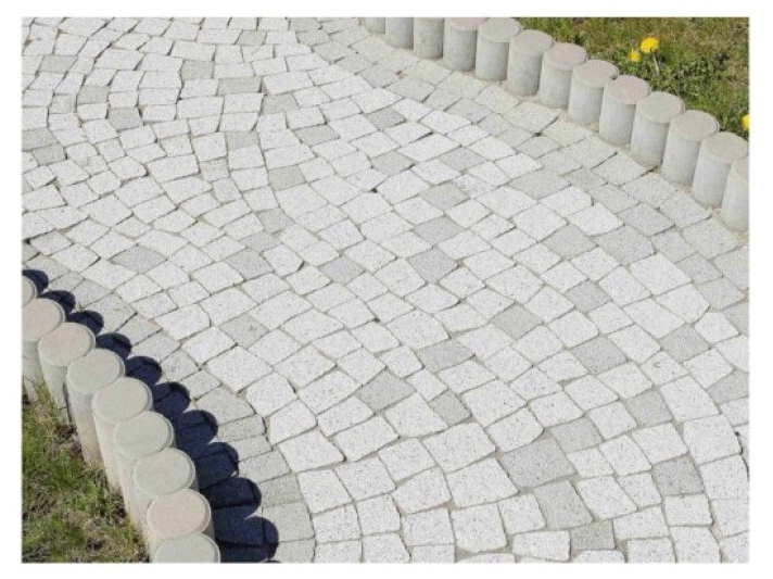 Palisáda betonová BEST RONDELA přírodní 110×100×400 mm