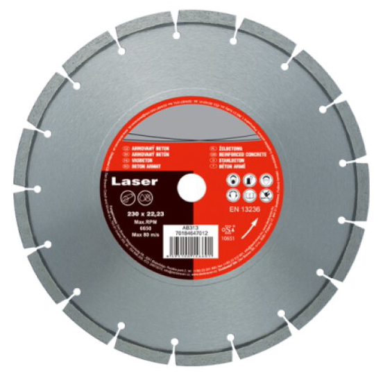 Diamantový kotouč řezný PROFI LASER 115 mm