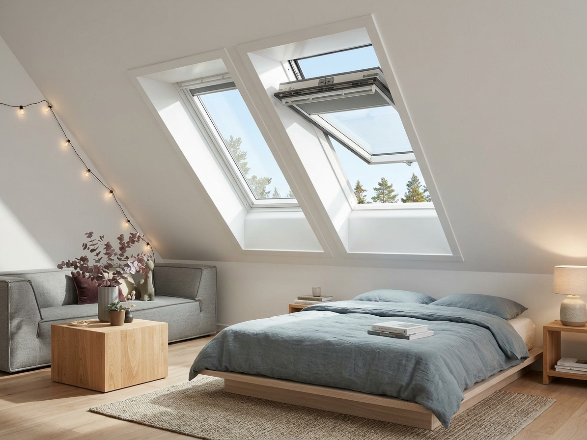 Okno střešní výsuvně kyvné Designo R79 - 98×65 cm