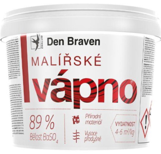 Malířské vápno Den Braven 11 kg