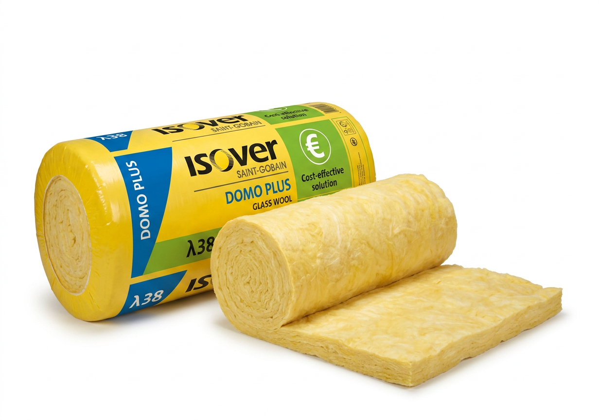 Izolace tepelná Isover Domo Plus 120 mm (8,88 m²/bal.)