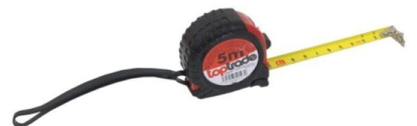 Metr svinovací s pogumovaným obalem a magnetem 19 mm x 5 m Profi