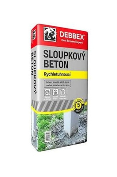 Sloupkový beton C20/25 rychletuhnoucí 25 kg