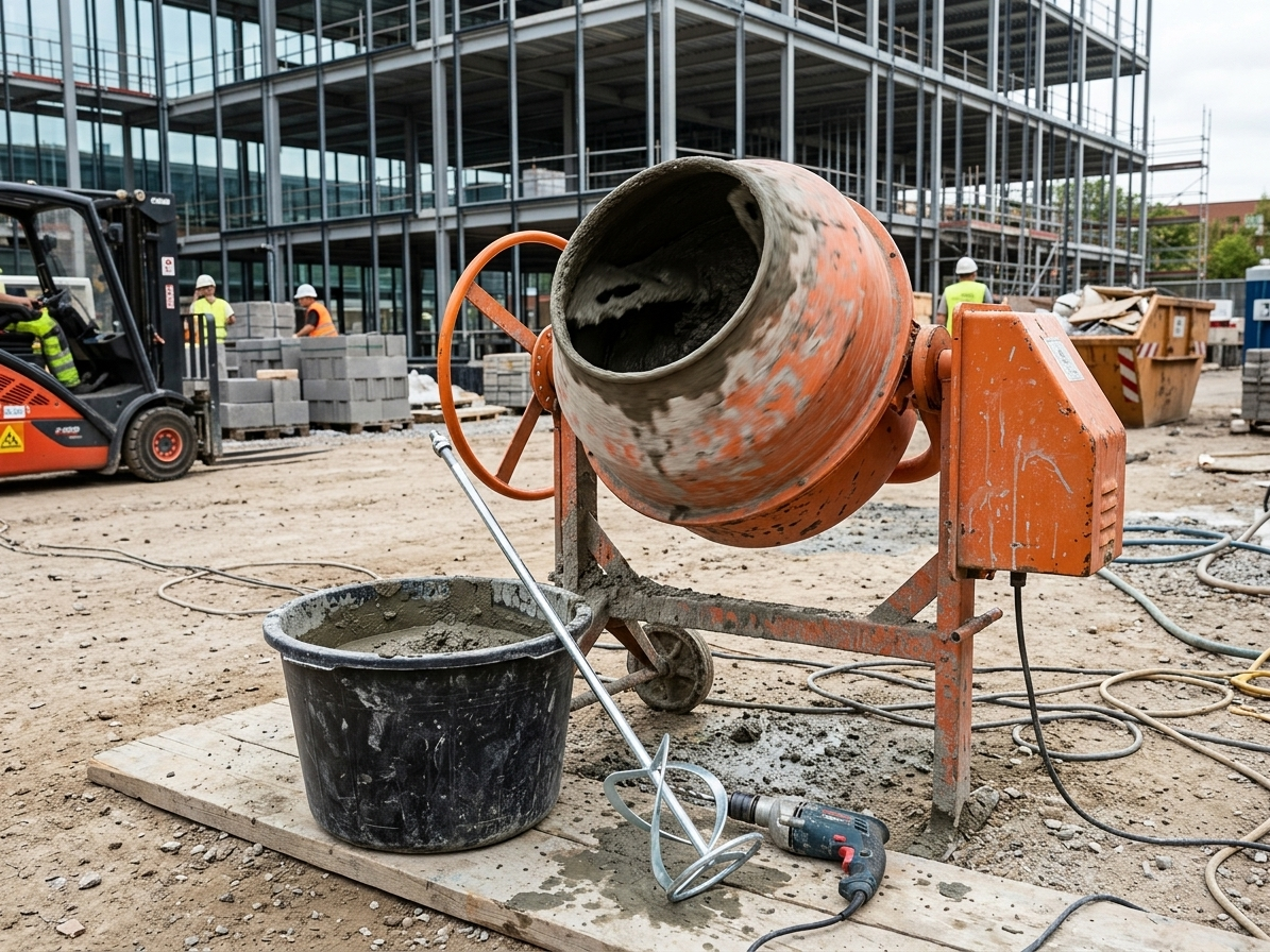 Míchadlo s kruhem a závitem M14 pravotočivé 160 mm