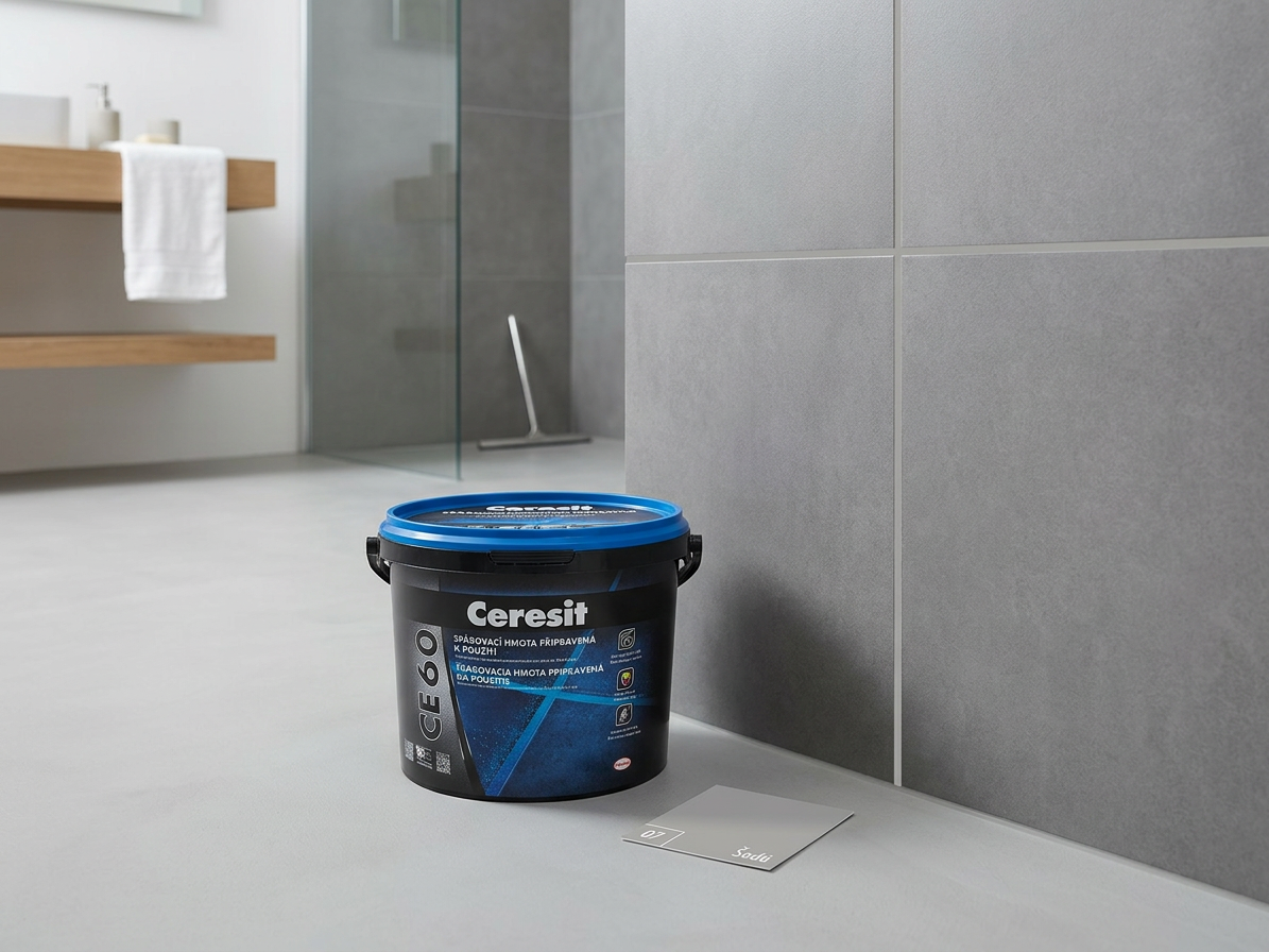 Hmota spárovací Ceresit CE 60 - grey 2 kg